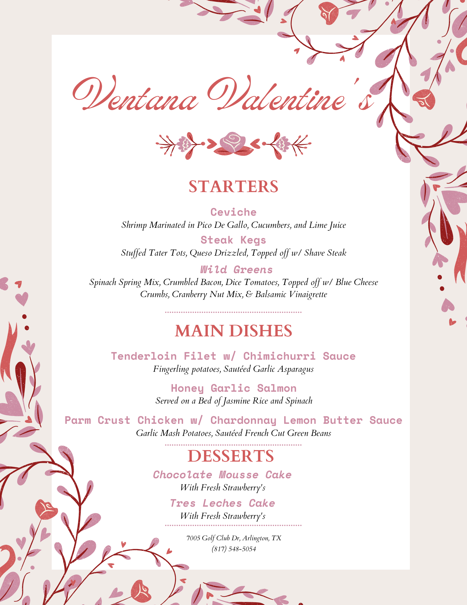 Ventana Valentines 24