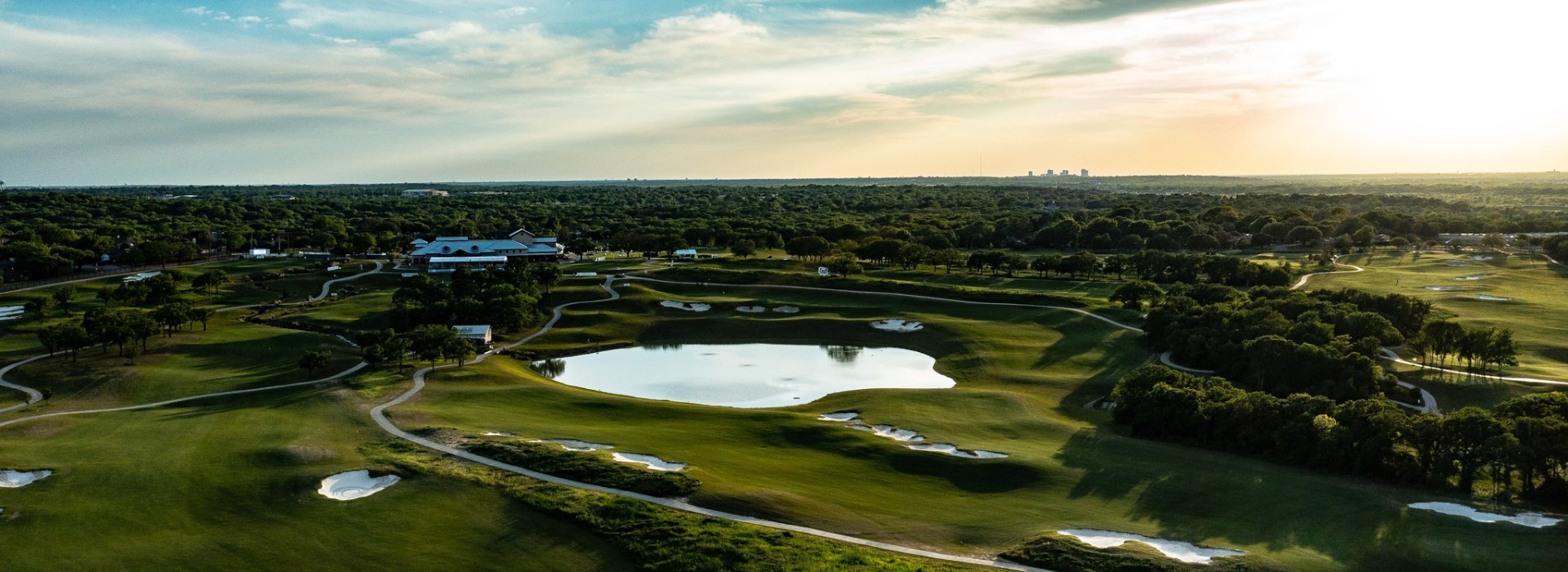 Texas Ranger golf course aerial view
